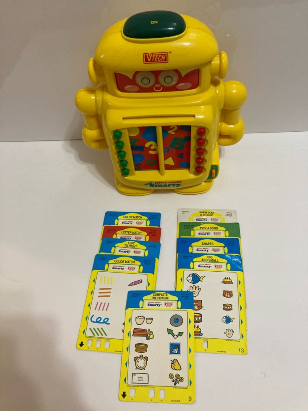 VTech Little Smart Talking Smarty Card-based learning robot toy